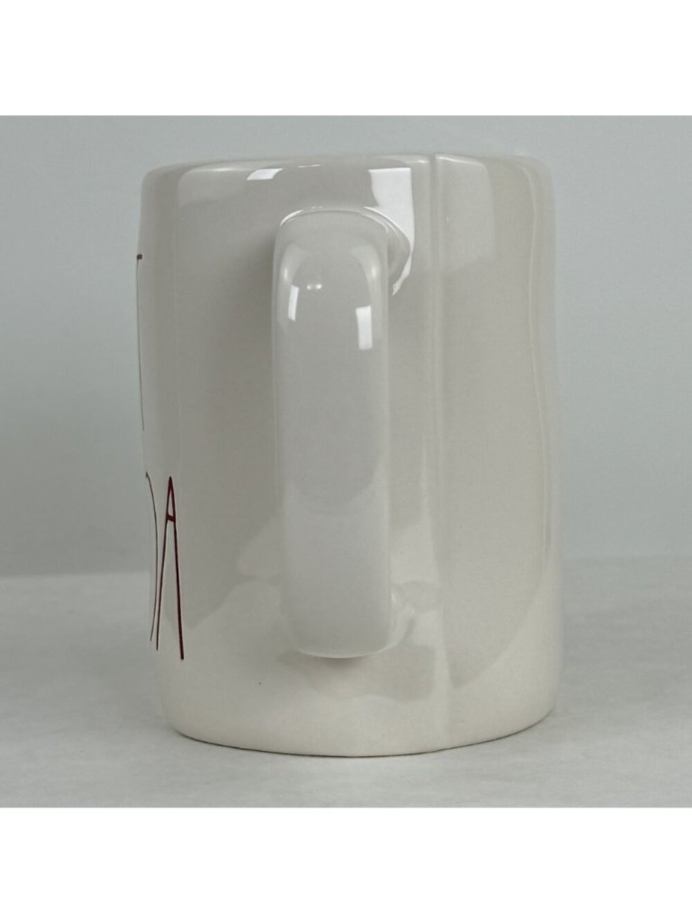 Rae Dunn Artisan Collection Hot Cocoa Mug 16 Oz White Ceramic Red Letters 4.5" - Picture 9 of 9
